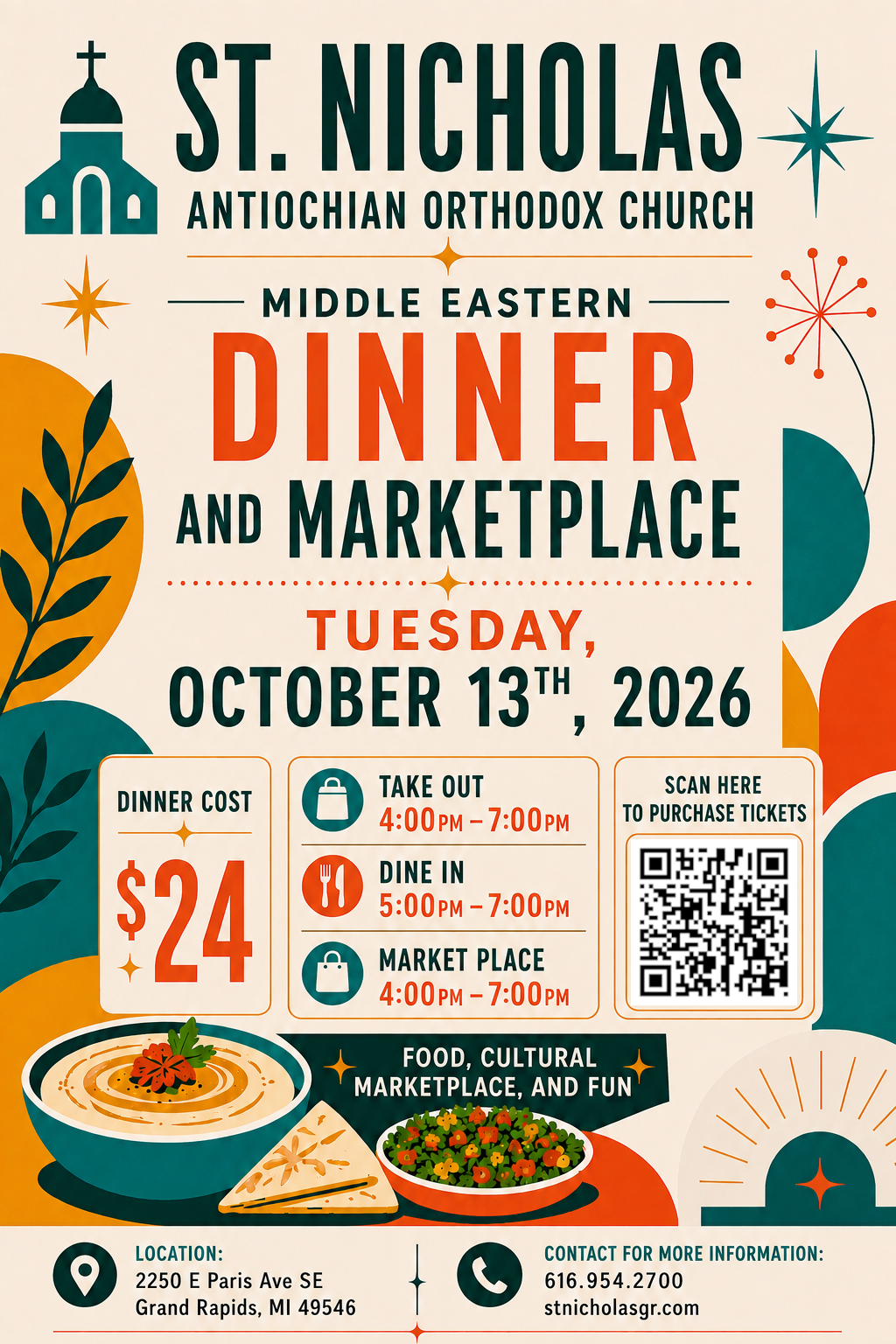 St-Nick's 2026 Dinner Main PosterFlyer